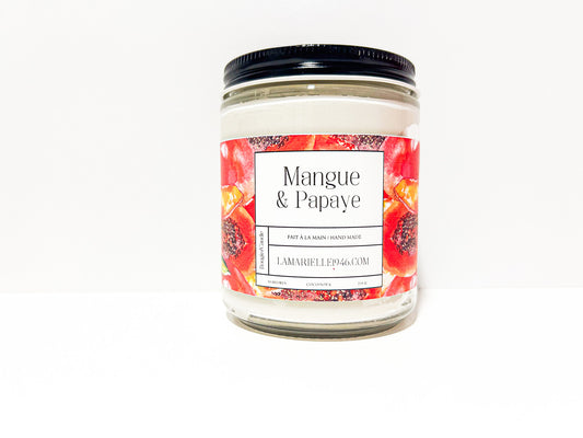 Bougie Mangue & Papaye