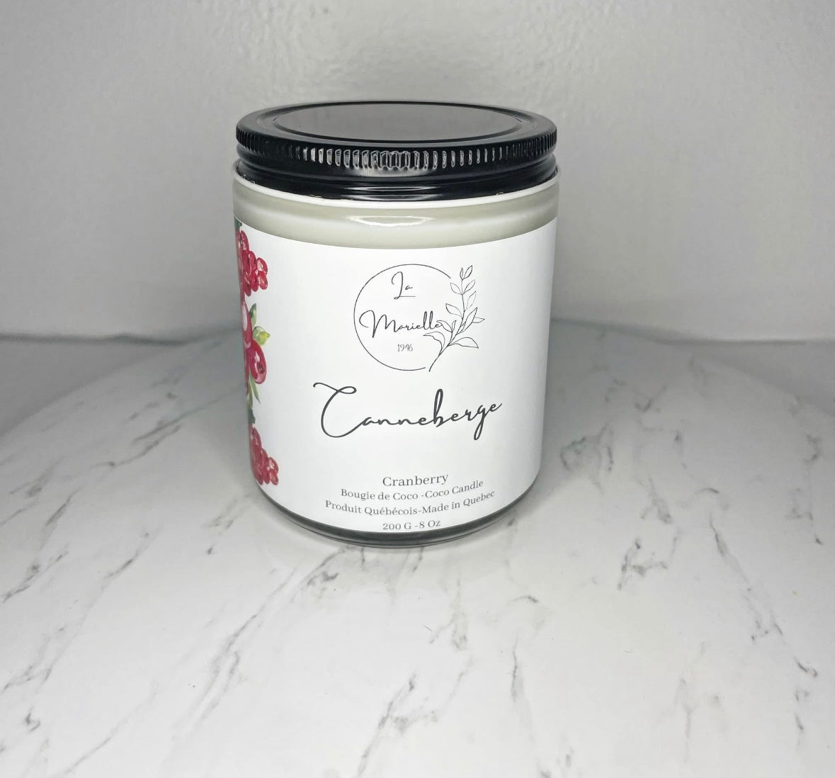 Bougie canneberge (pré-commande)