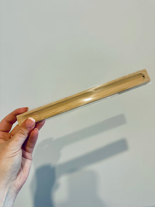 Porte encens en bambou