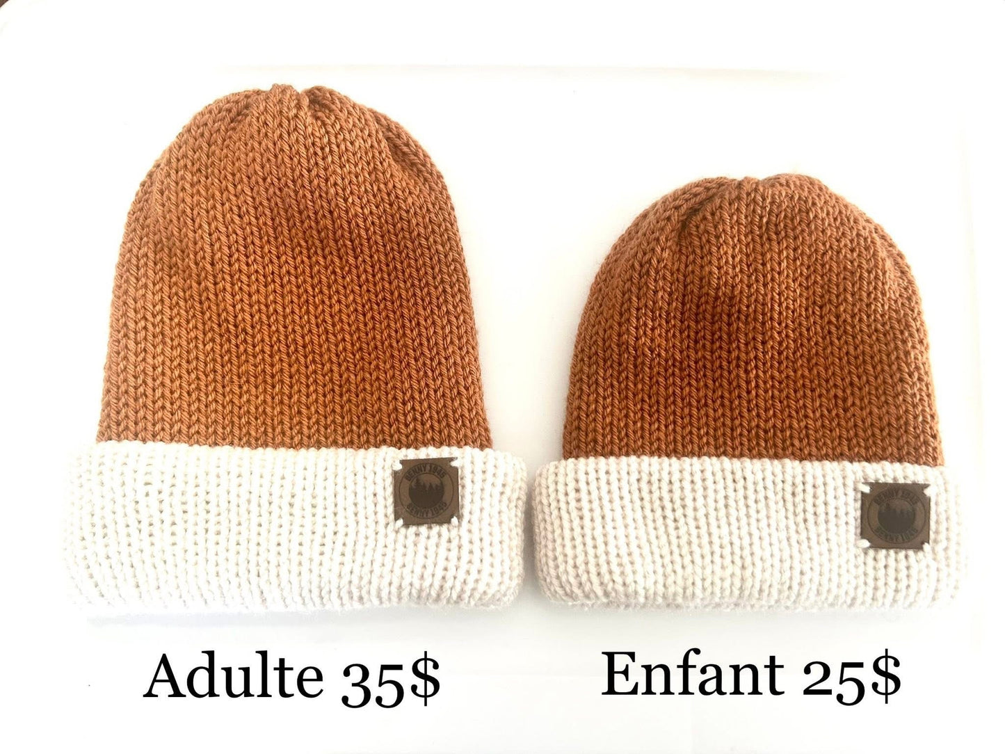 Tuque Brun & Crème