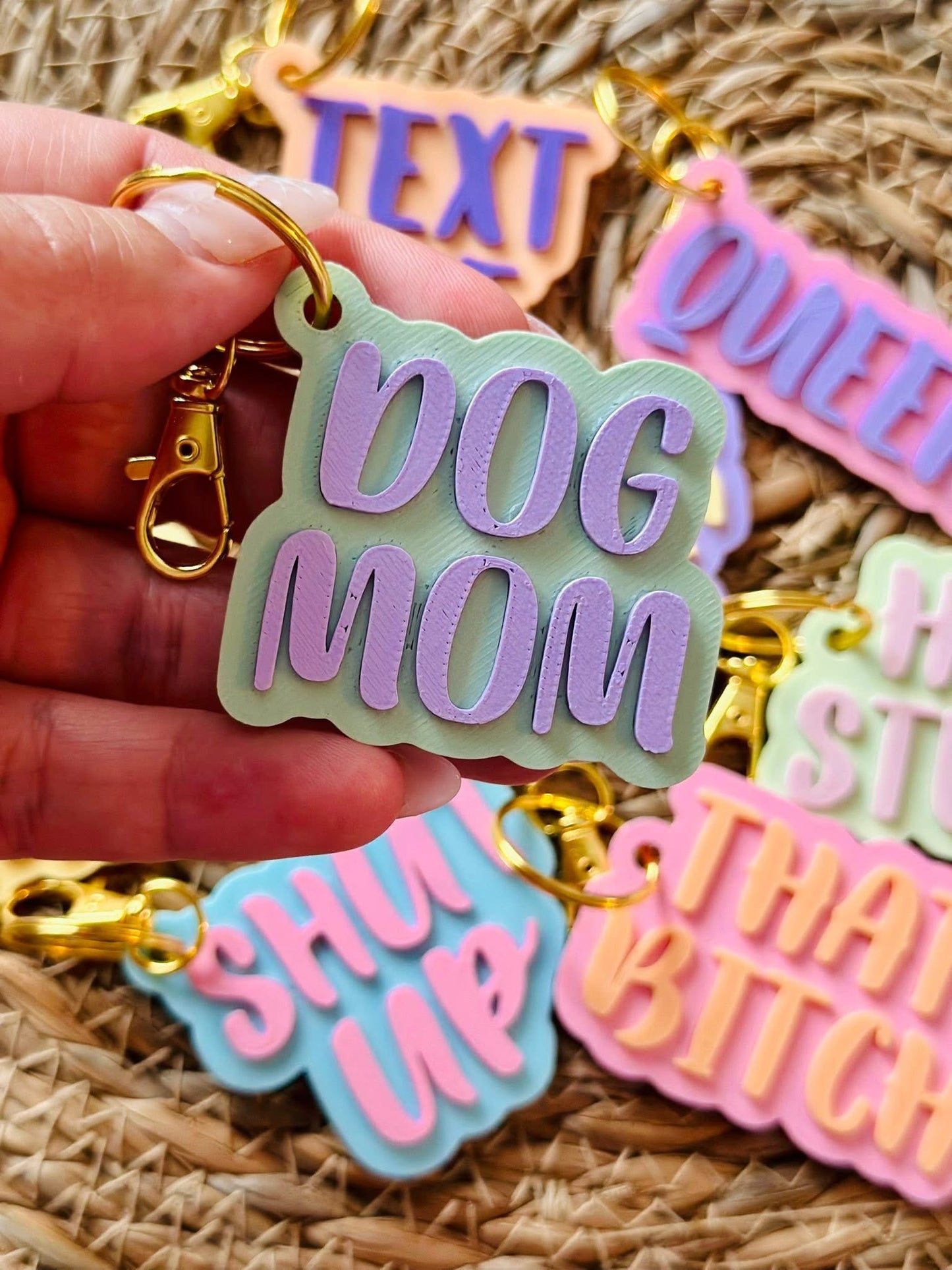Porte-Clé DOG MOM