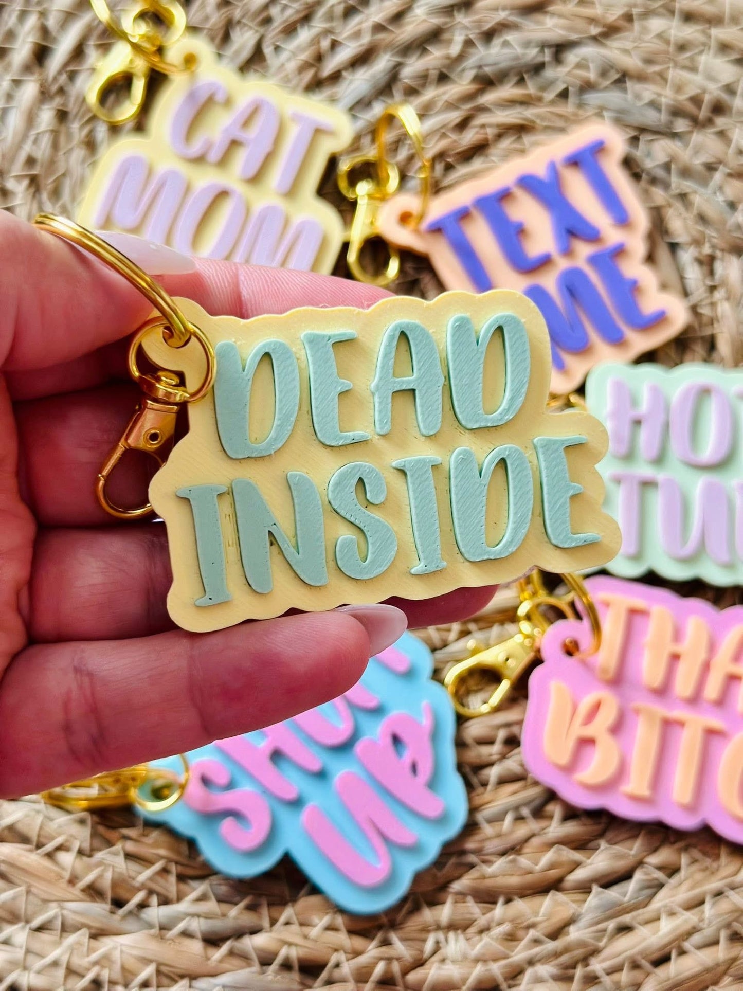 Porte-clé DEAD INSIDE