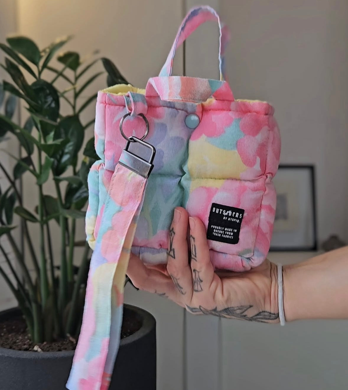 Mini Puffy porte-clé