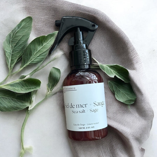 Eau de linge Sel de mer + Sauge