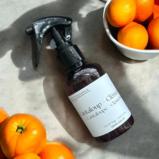 Eau de linge Cantaloup + Clémentine