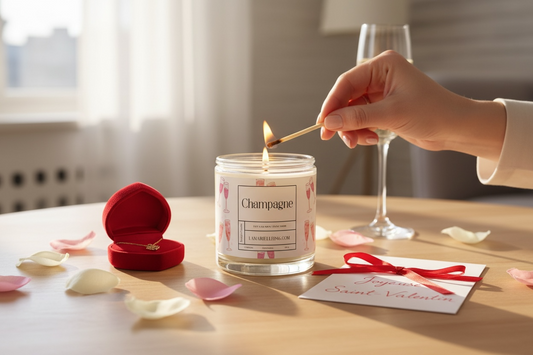 Bougie Champagne (PRÉ-VENTE)